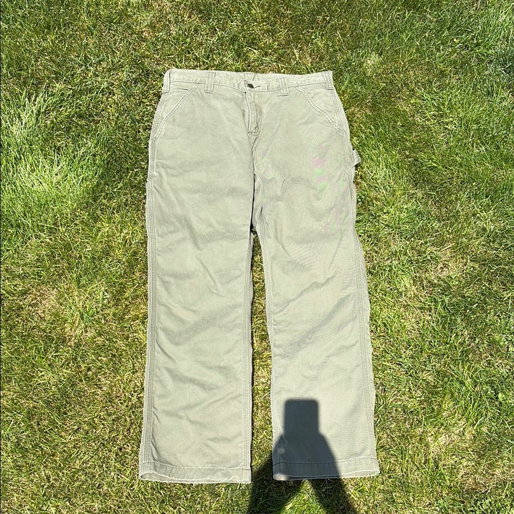 Carhartt Men's Olive Cargo Pants